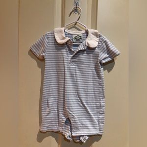 Cecil and Lou  stripe romper